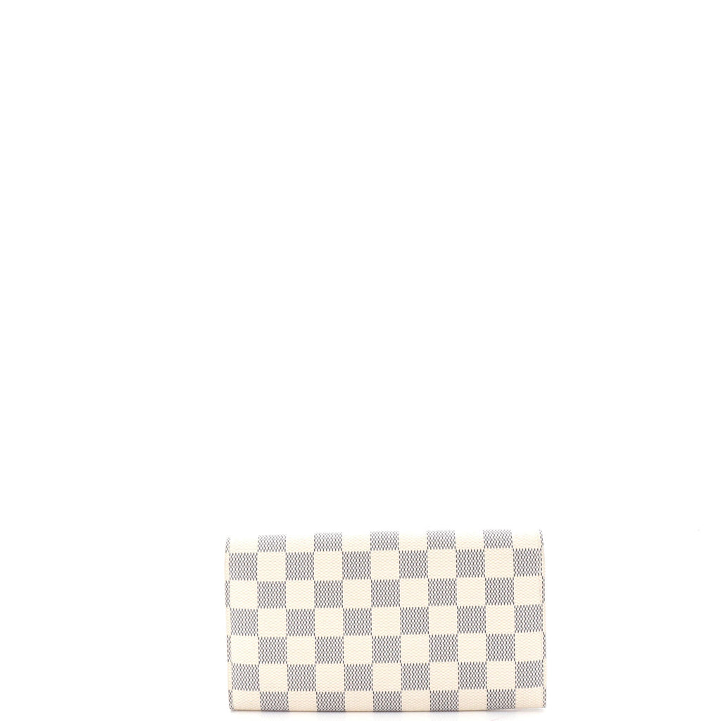 Pre Owned Louis Vuitton Sarah Wallet Damier