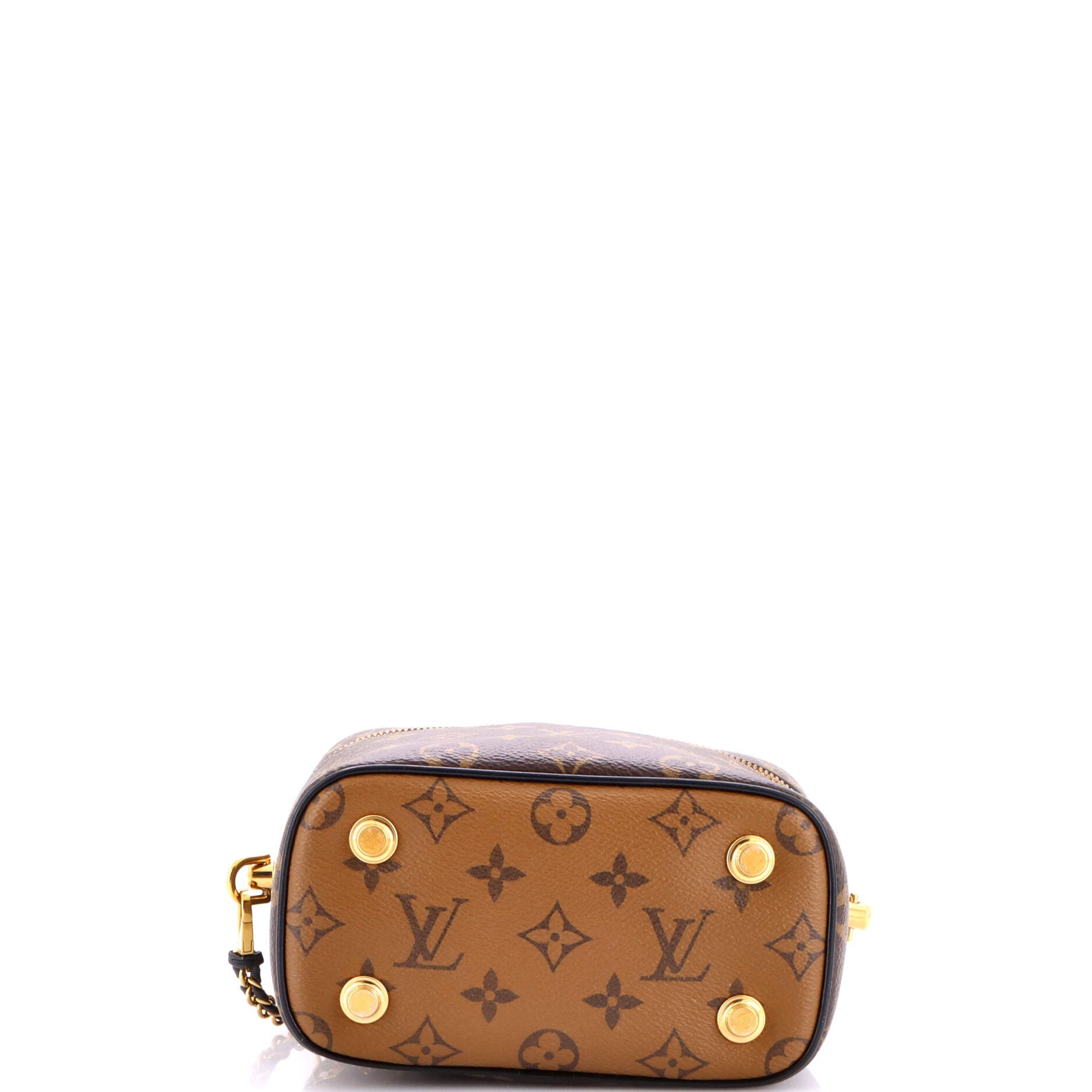 Pre Owned Louis Vuitton Vanity Handbag Reverse Monogram Canvas PM