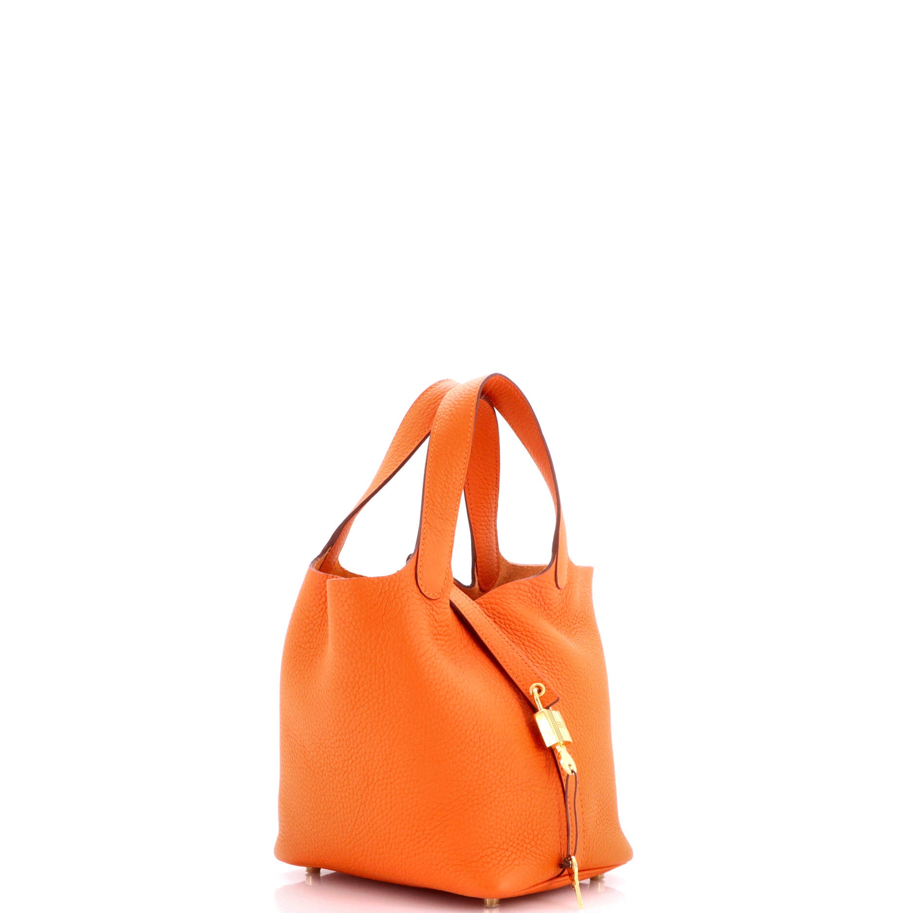 Pre Owned Hermes Picotin Lock Bag Clemence PM