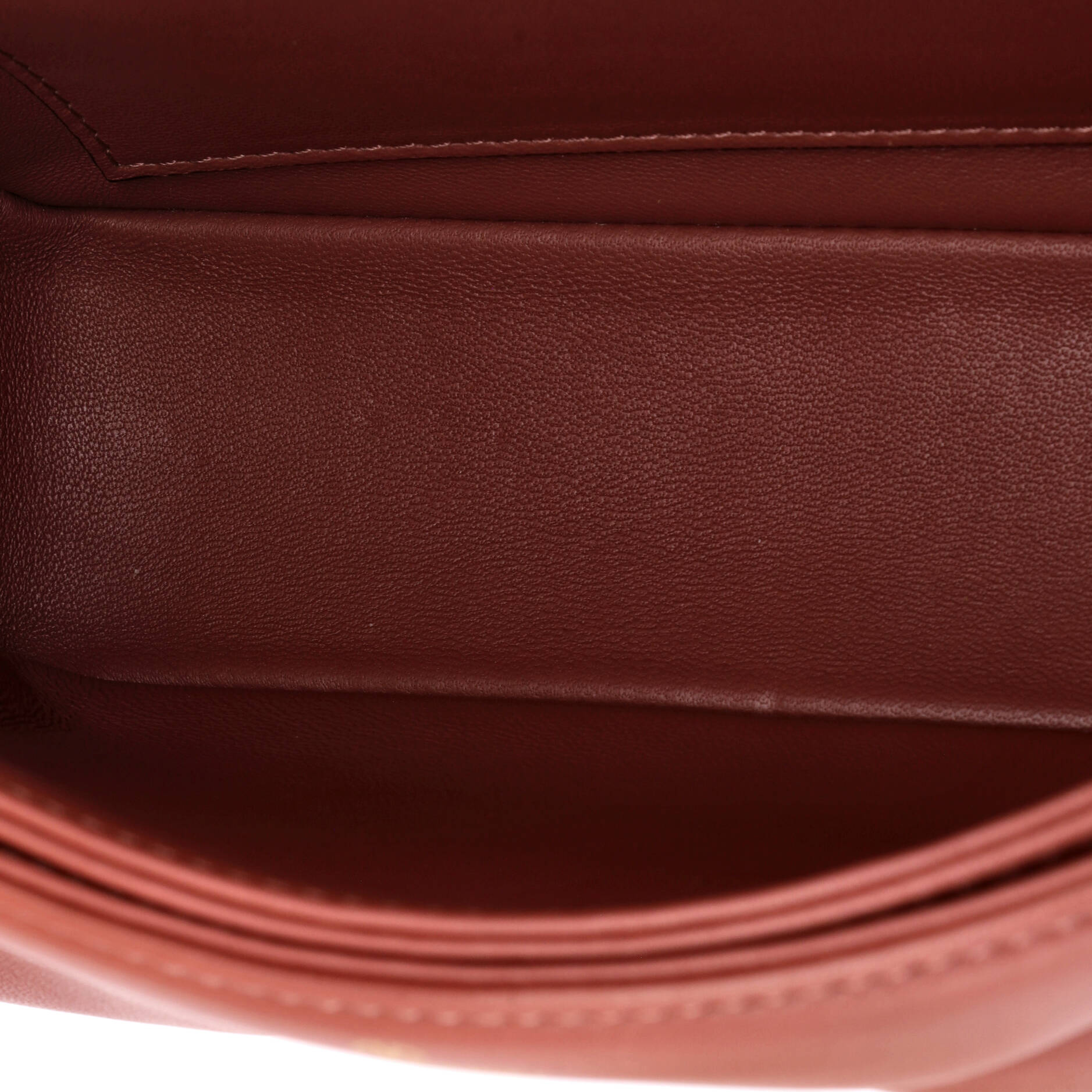 Pre Owned Valentino Garavani One Stud Chain Flap Bag Leather Small