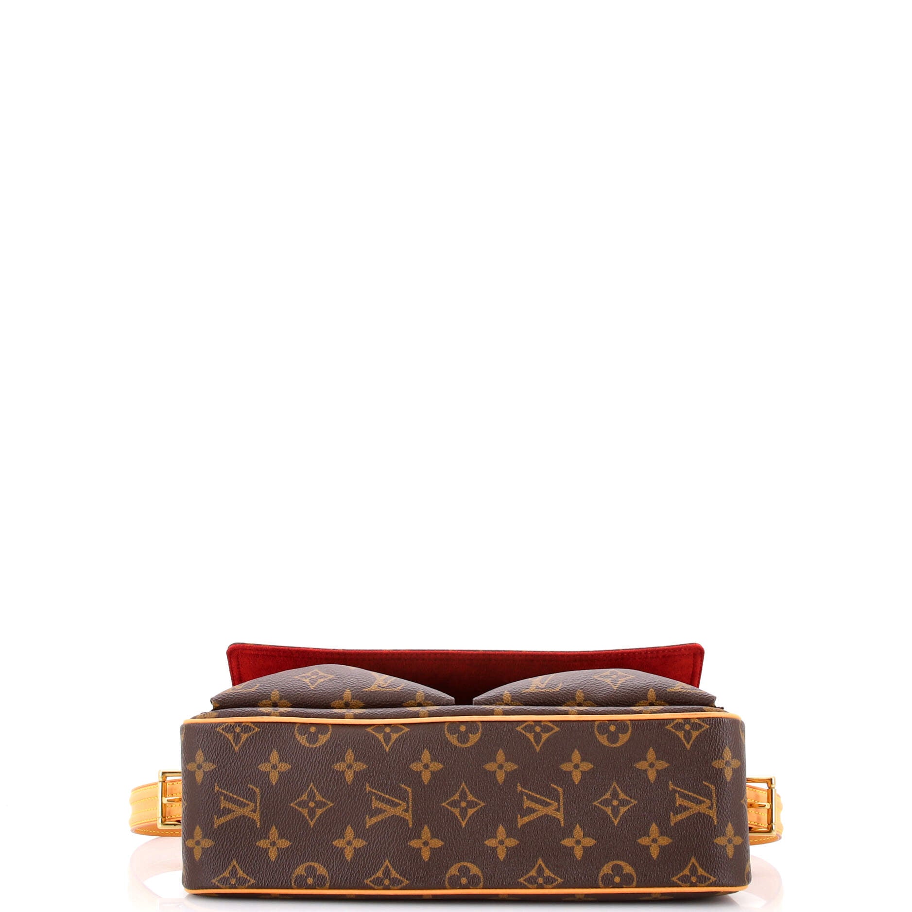 Pre Owned Louis Vuitton Viva Cite Handbag Monogram Canvas MM