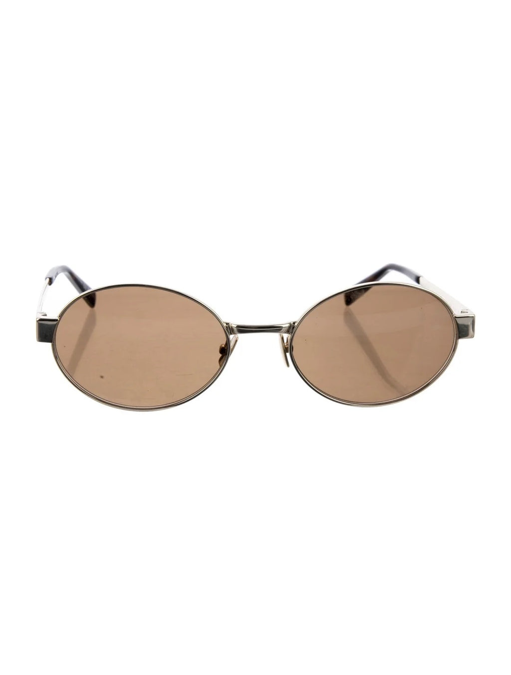 Pre Owned Saint Laurent  Round Tinted Sunglasses