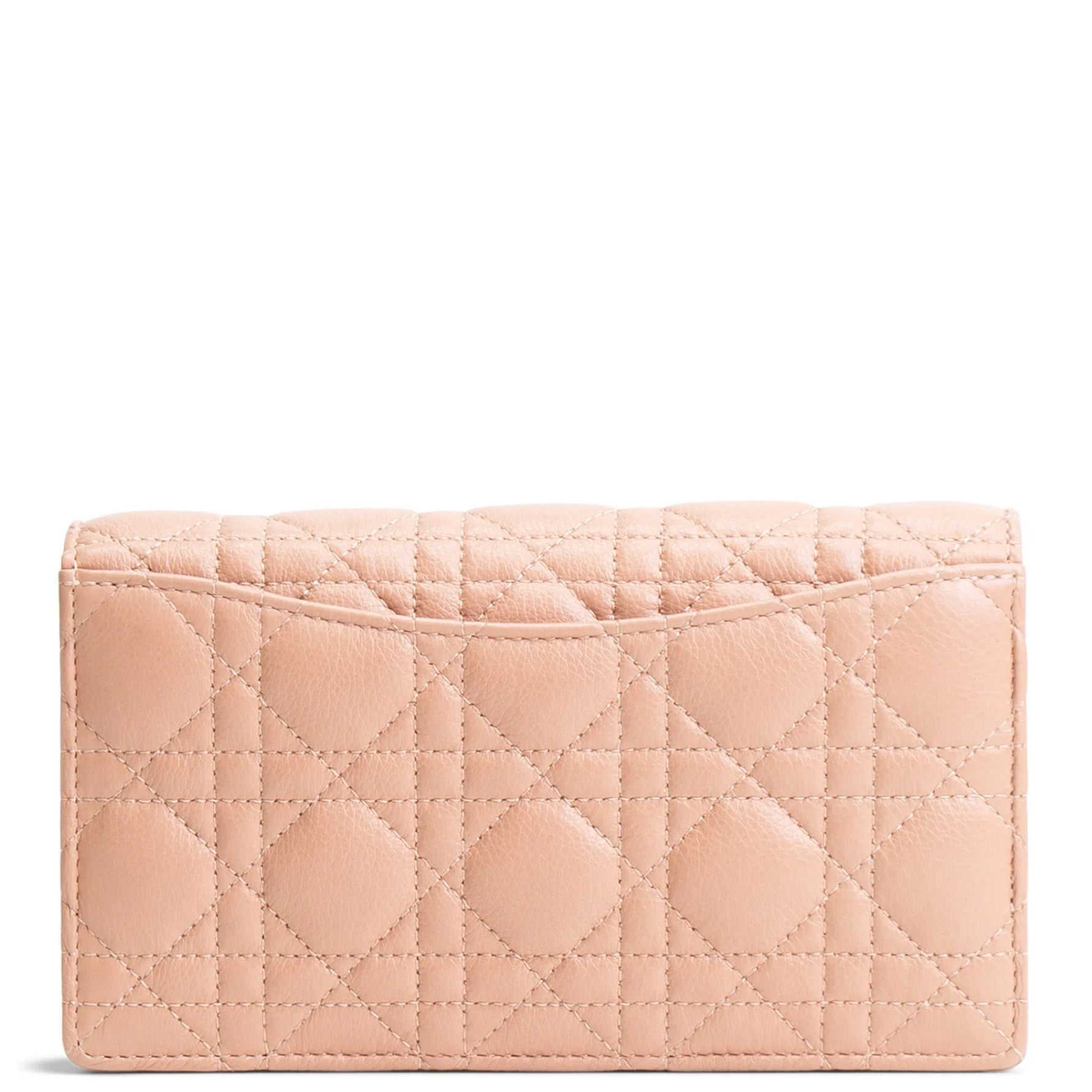 PRE OWNED Christian Dior Caro Wallet on Chain Pouch Cannage Quilt Leather