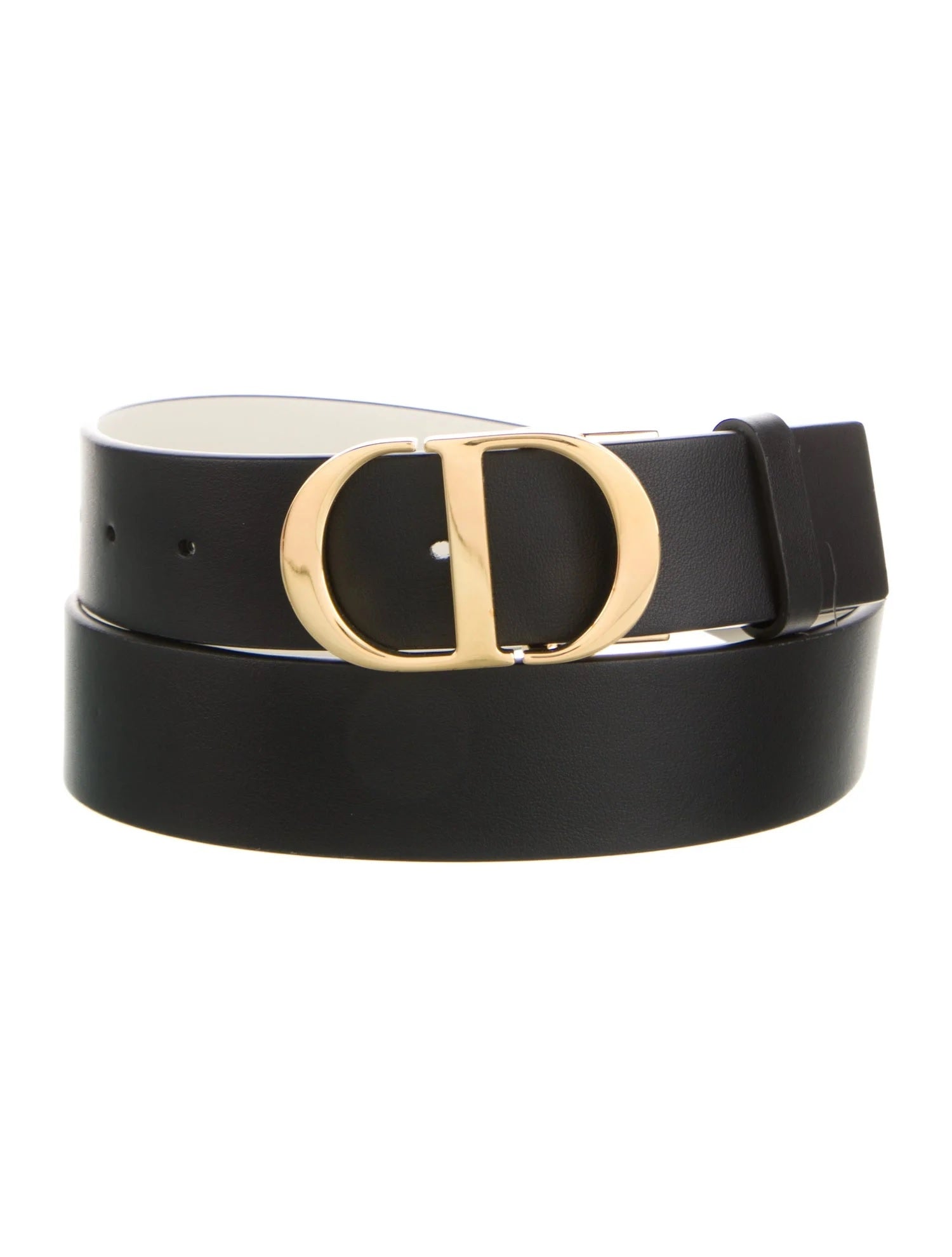 Pre Owned Christian Dior Leather Belt