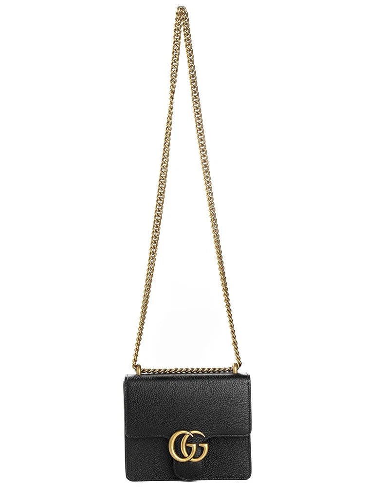 New Gucci GG Marmont Small Shoulder Bag