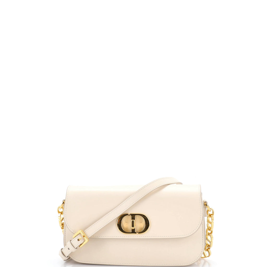 Pre Owned Christian Dior 30 Montaigne Avenue Bag Leather