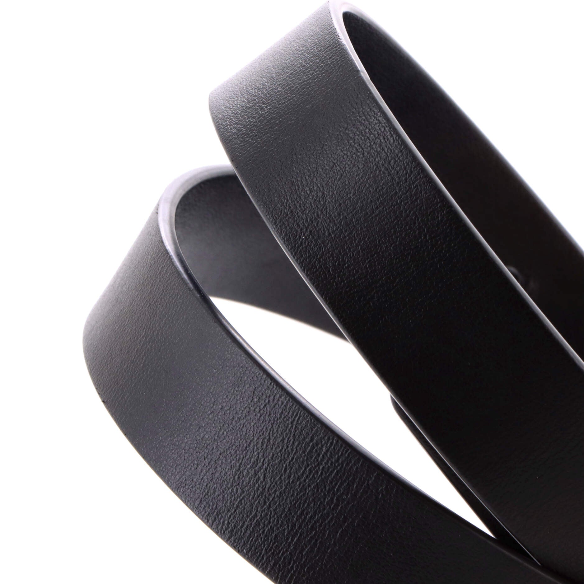 Pre Owned Christian Dior 30 Montaigne Cut-Out Belt Leather Thin