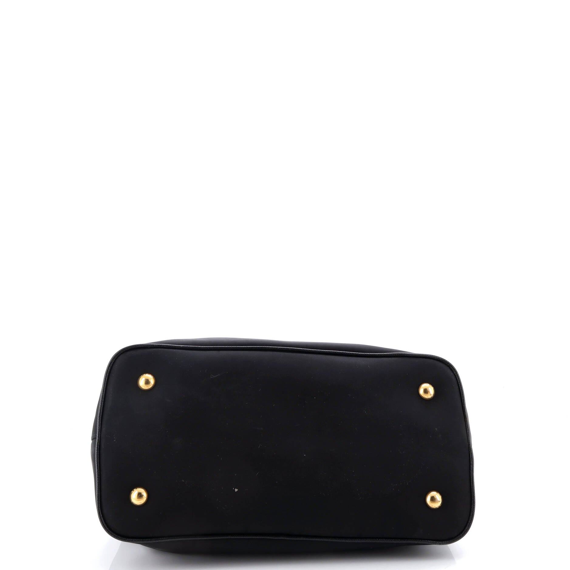 Pre Owned Prada Convertible Open Tote Tessuto Small