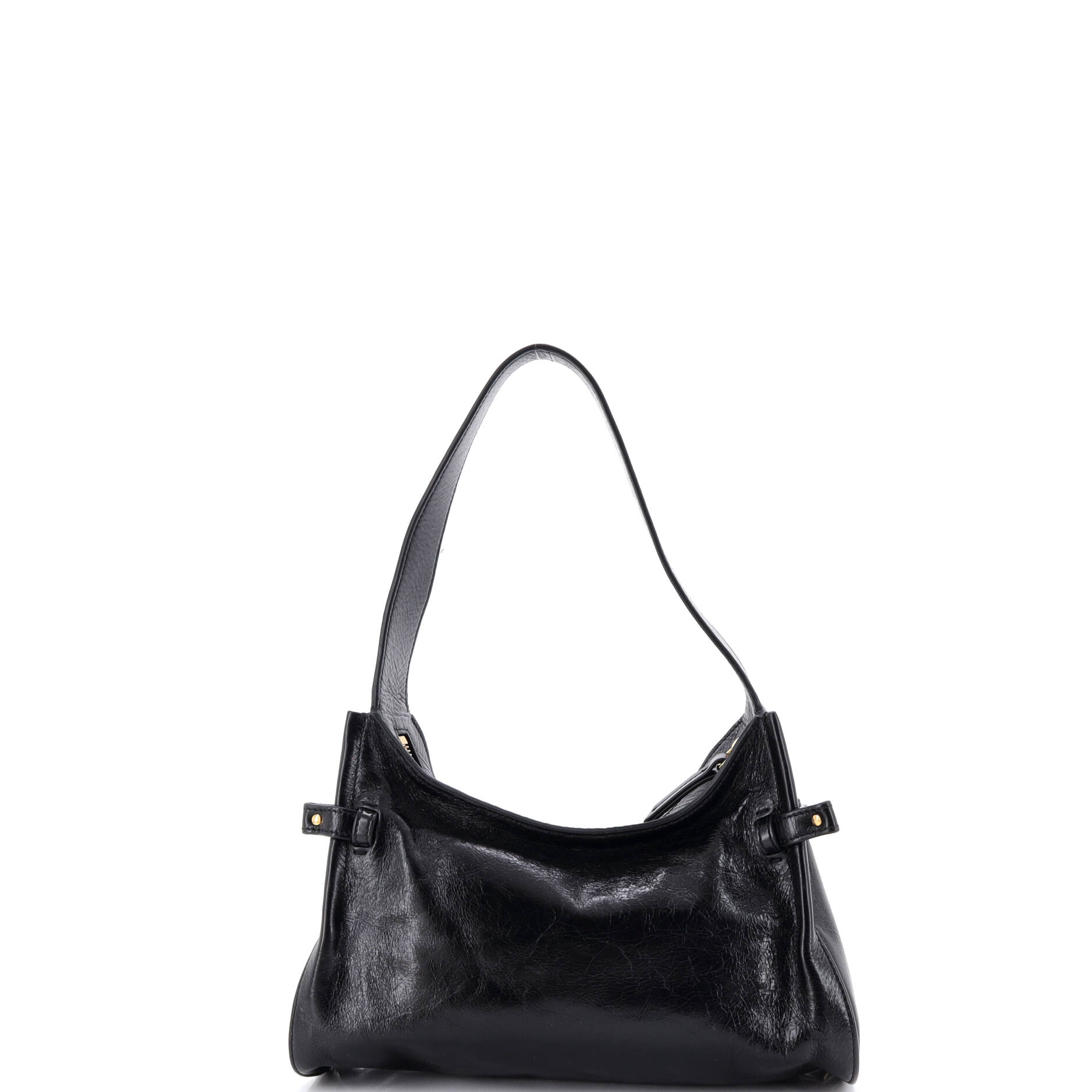 Pre Owned Chloe Charms Hobo Leather
