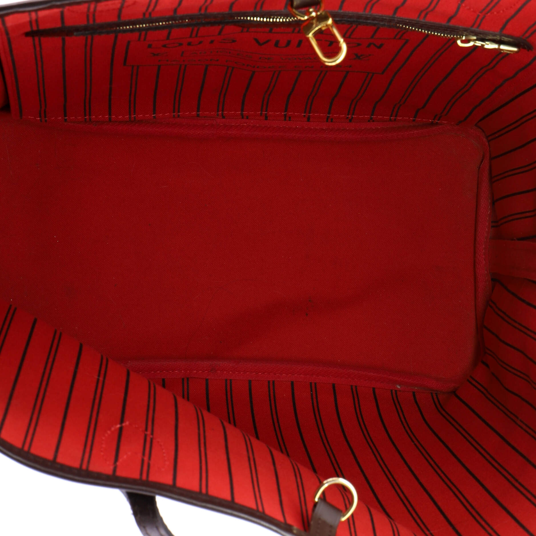 Pre Owned Louis Vuitton Neverfull NM Tote Damier MM