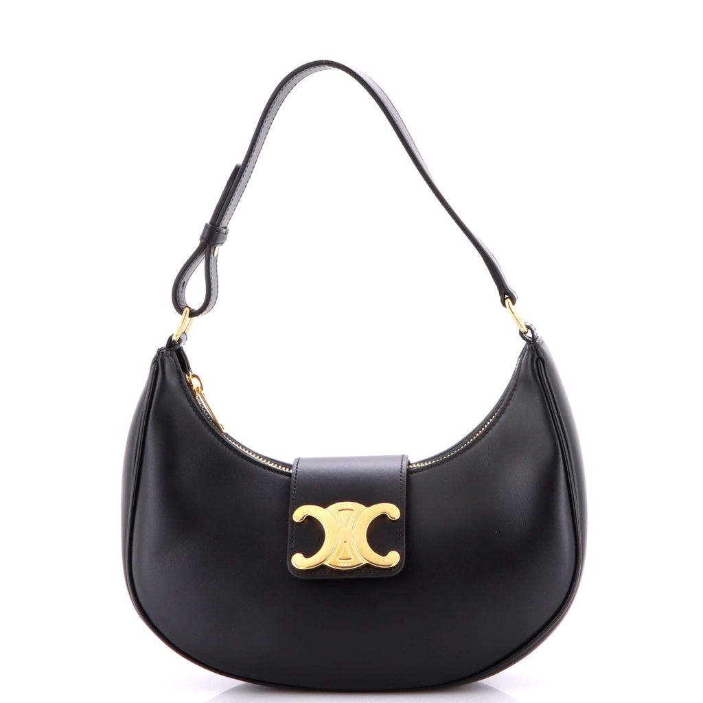 Pre Owned Celine Ava Triomphe Bag Leather