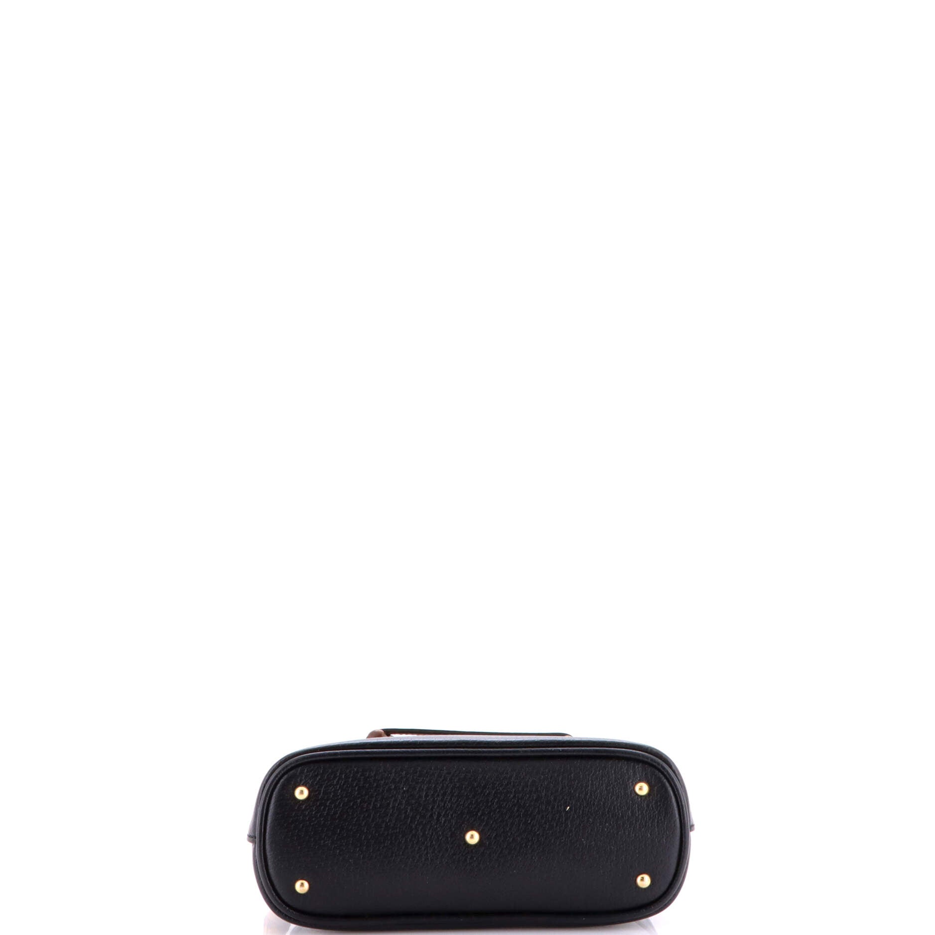 Pre Owned Gucci Diana NM Bamboo Dome Top Handle Bag Leather Mini