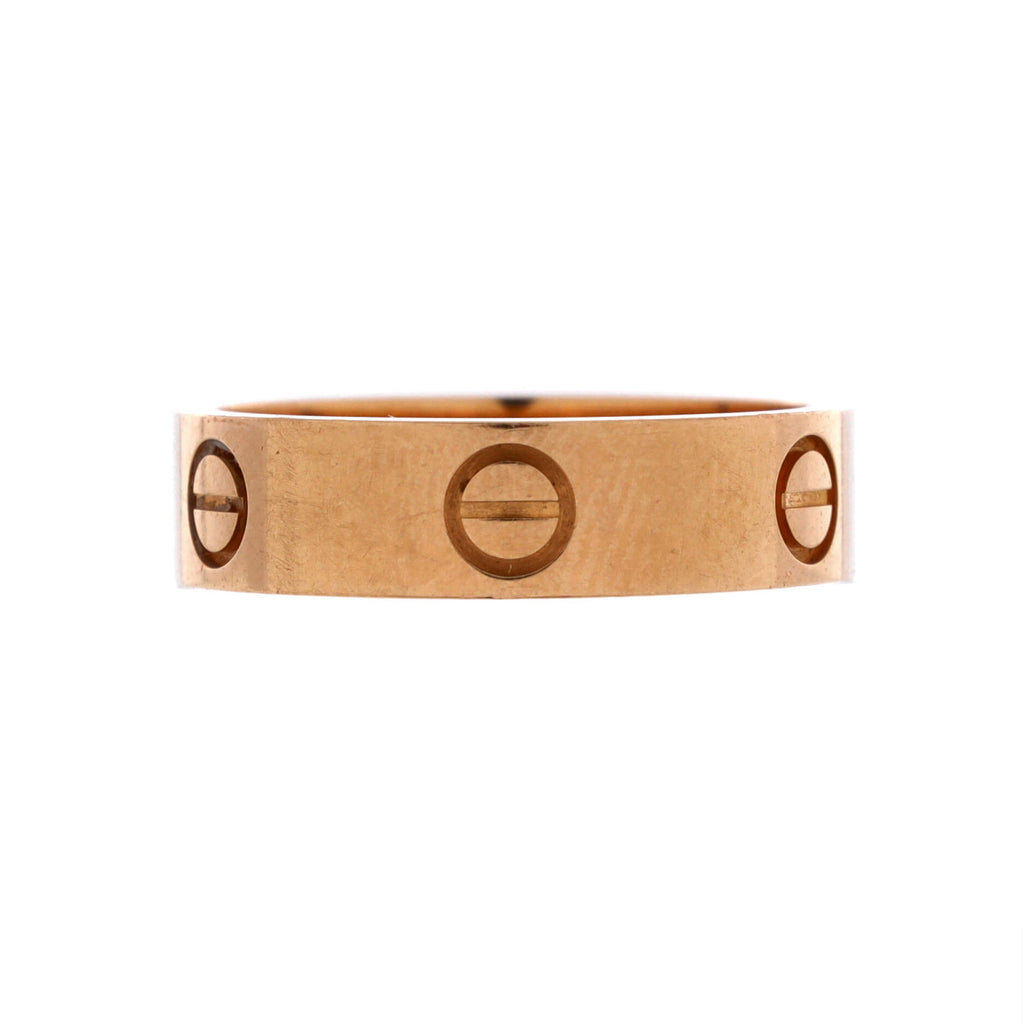 Pre Owned Cartier Love Band Ring 18K Rose Gold
