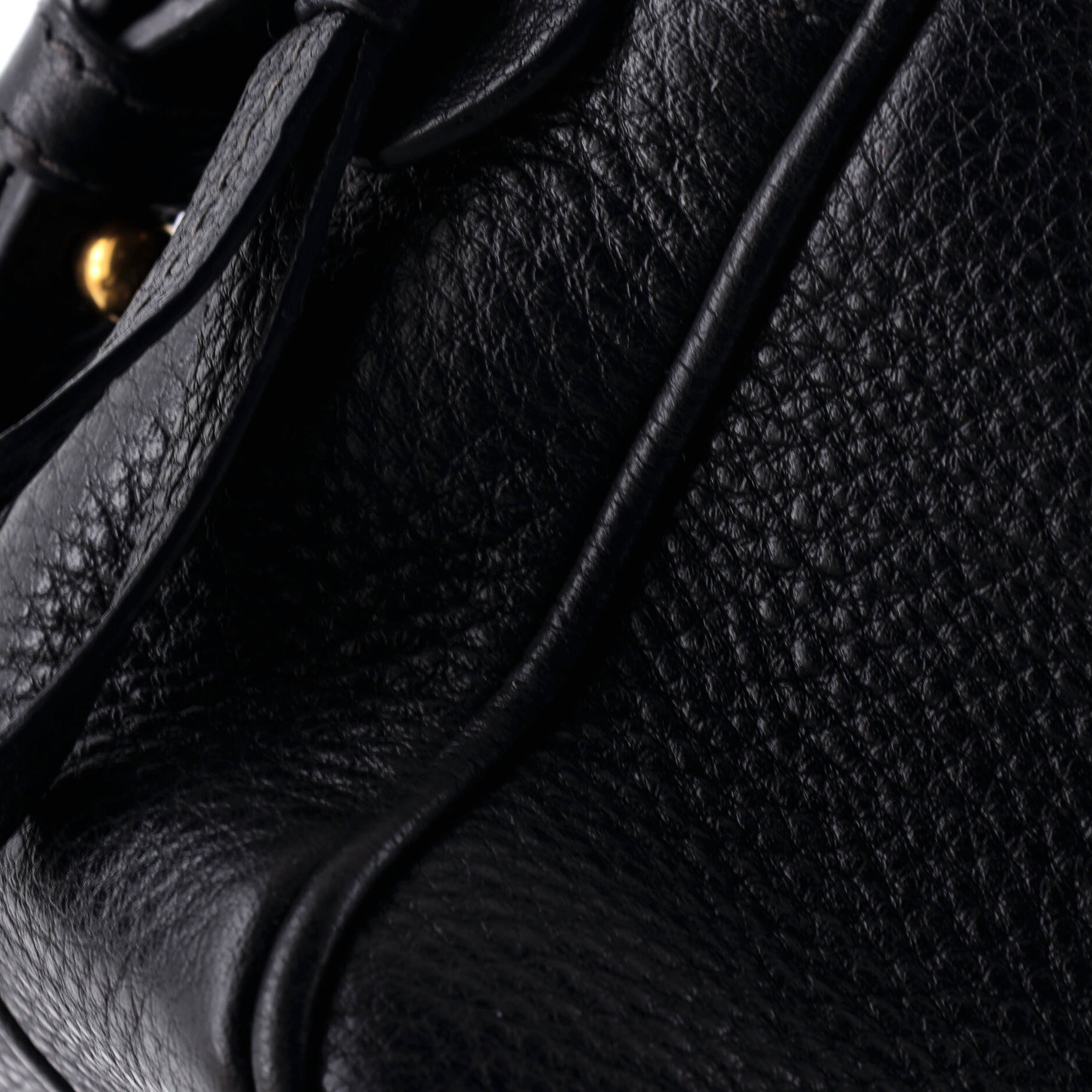 Pre Owned Prada Dual Strap Double Zip Camera Bag Vitello Daino