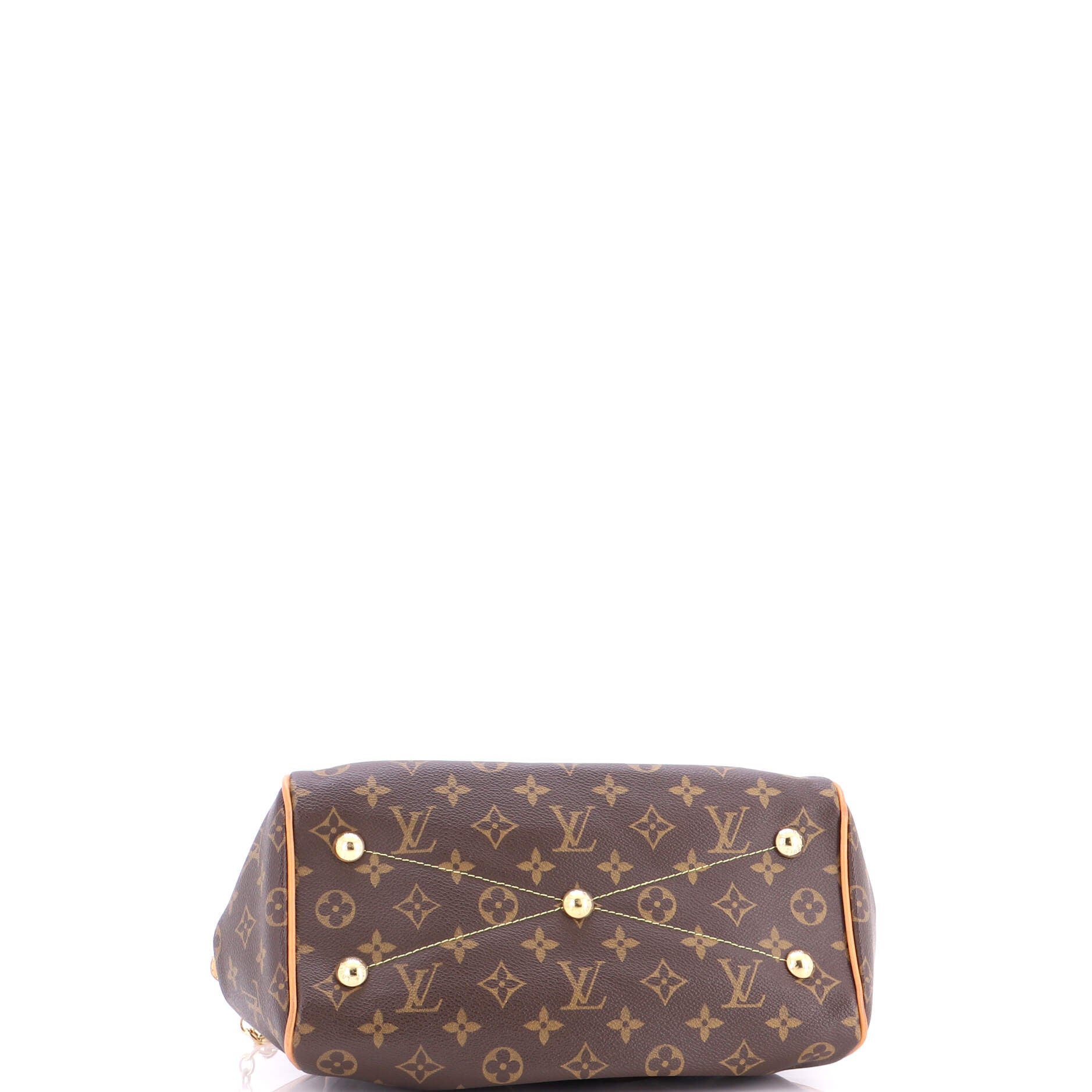 Pre Owned Louis Vuitton Tivoli Handbag Monogram Canvas PM