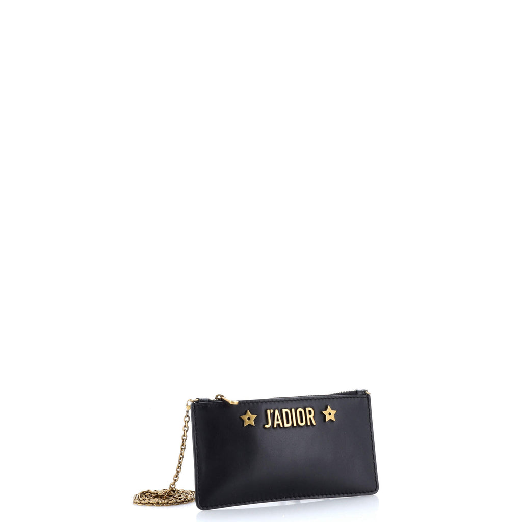 Pre Owned Christian Dior J'Adior Croisiere Chain Pouch Leather