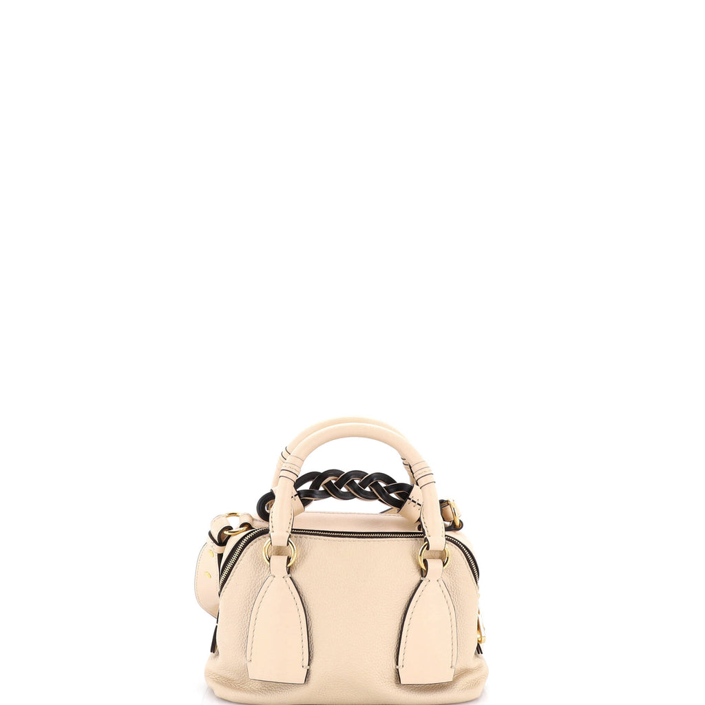 Pre Owned Chloe Daria Bag Leather Small
