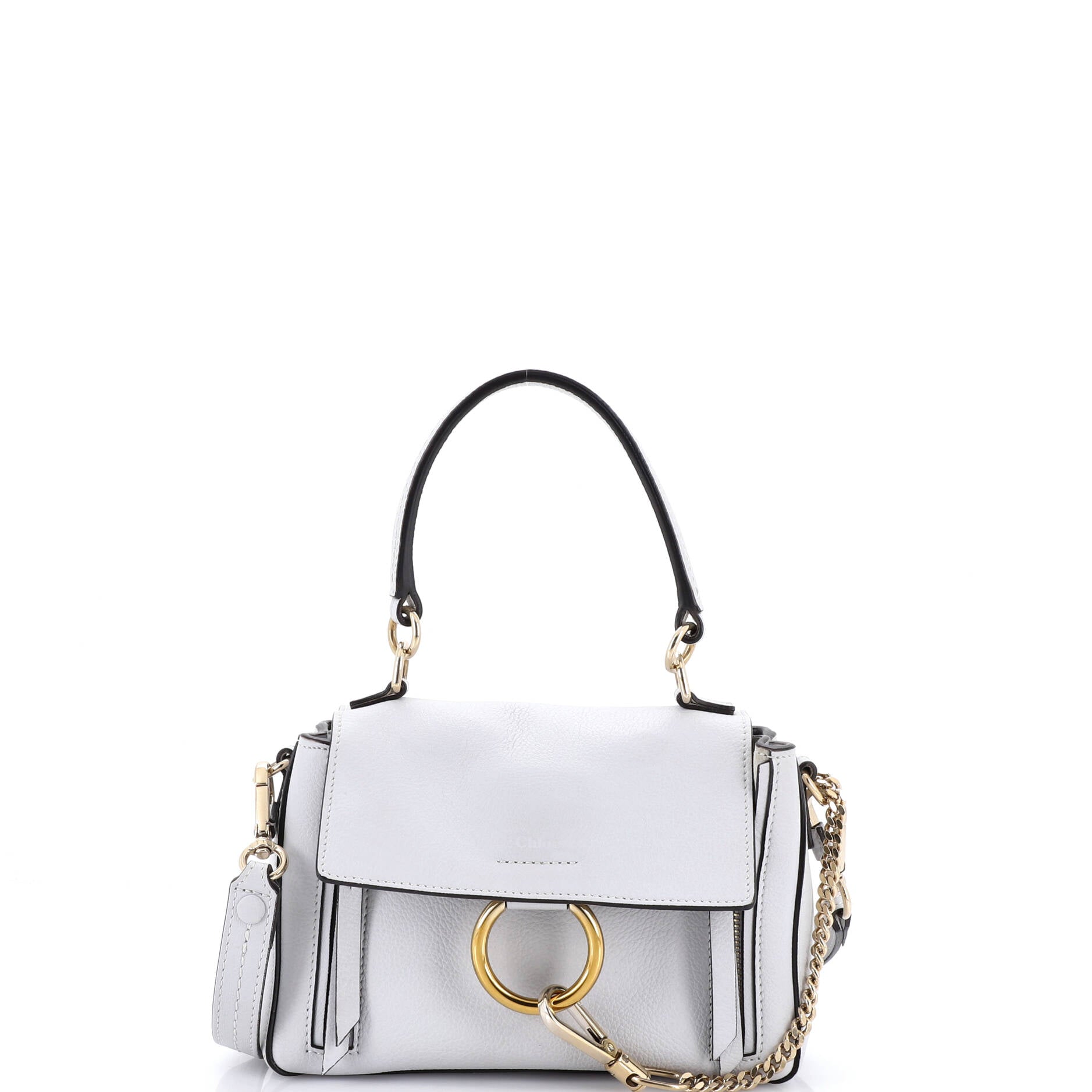 Pre Owned Chloe Faye Day Bag Leather Mini