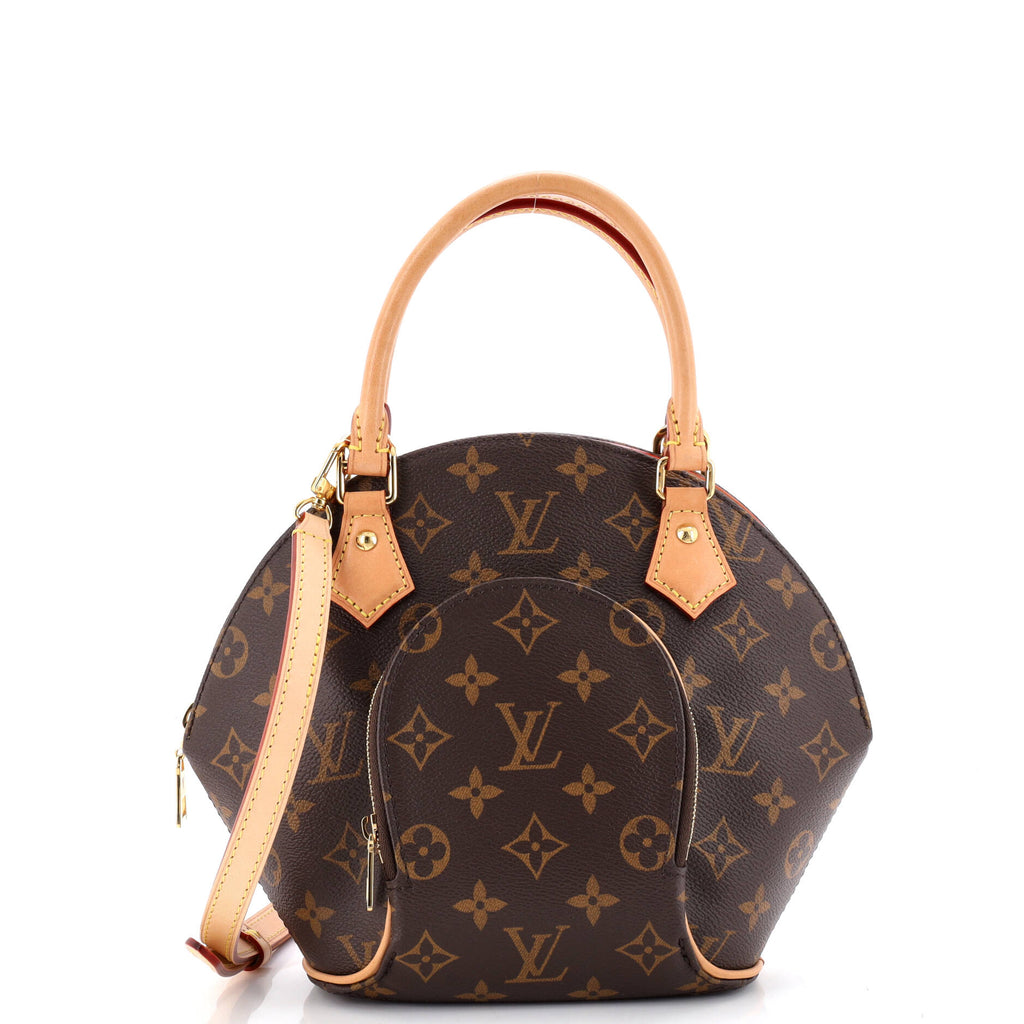 Pre Owned Louis Vuitton Ellipse NM Bag Monogram Canvas PM