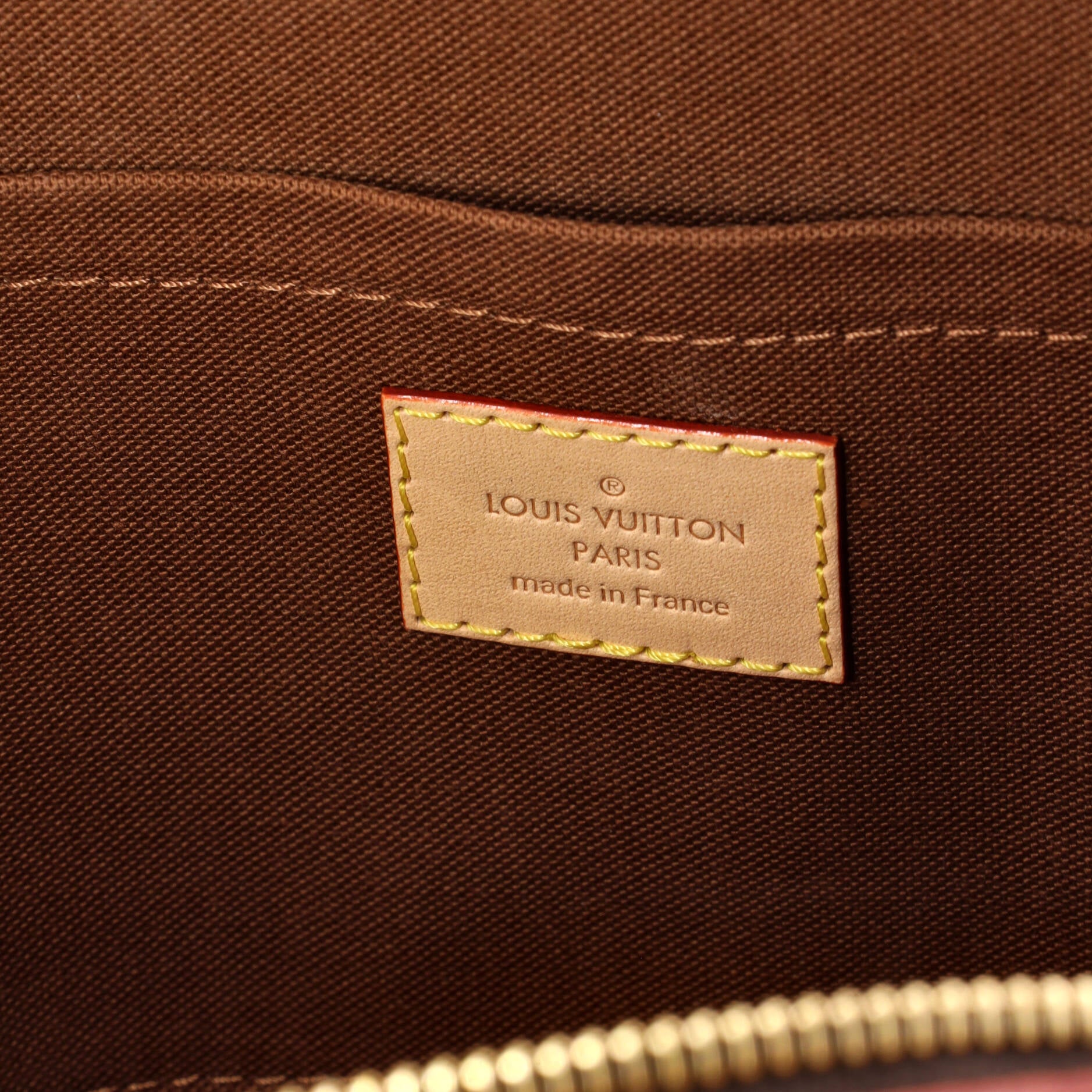 Pre Owned Louis Vuitton Ellipse NM Bag Monogram Canvas PM