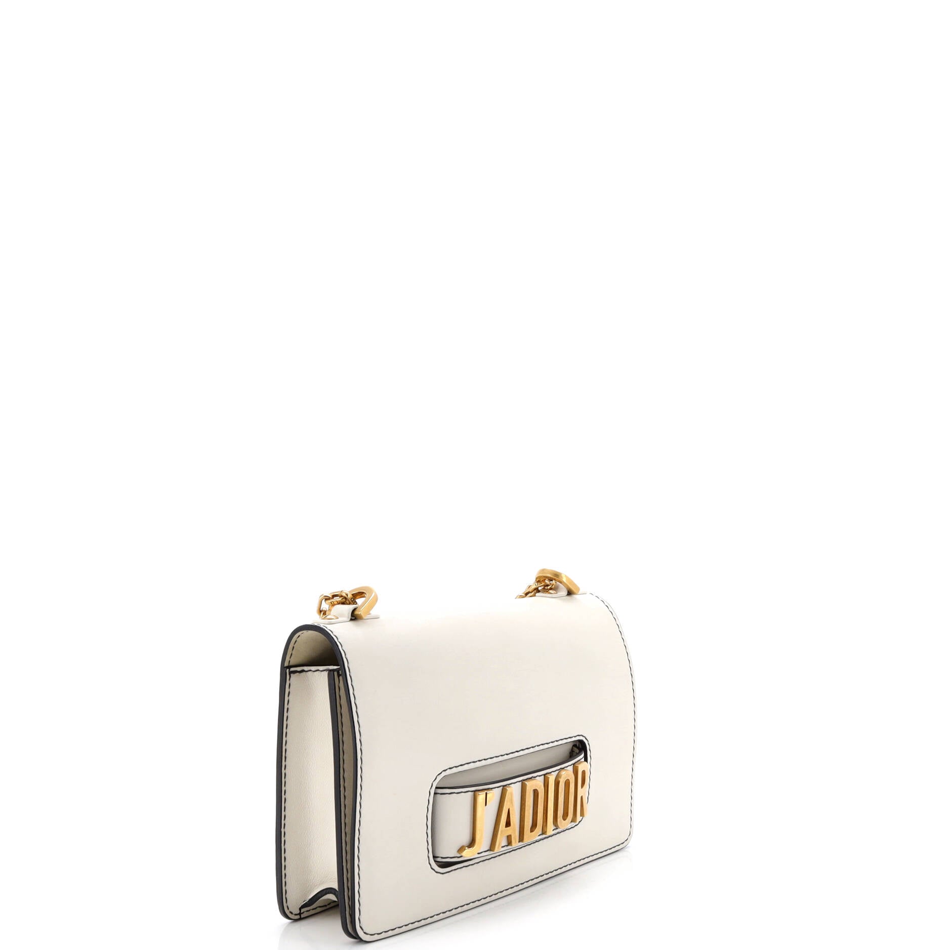 Pre Owned Christian Dior J'Adior Flap Bag Leather Medium