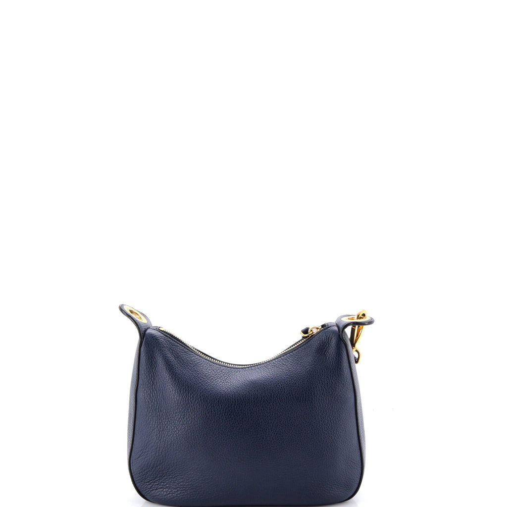 Pre Owned Prada Dual Strap Messenger Vitello Daino
