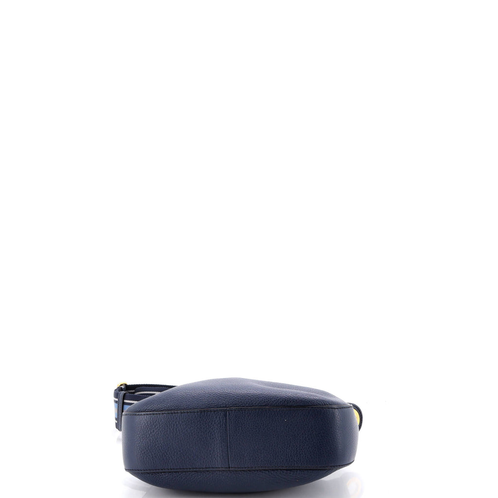 Pre Owned Prada Dual Strap Messenger Vitello Daino