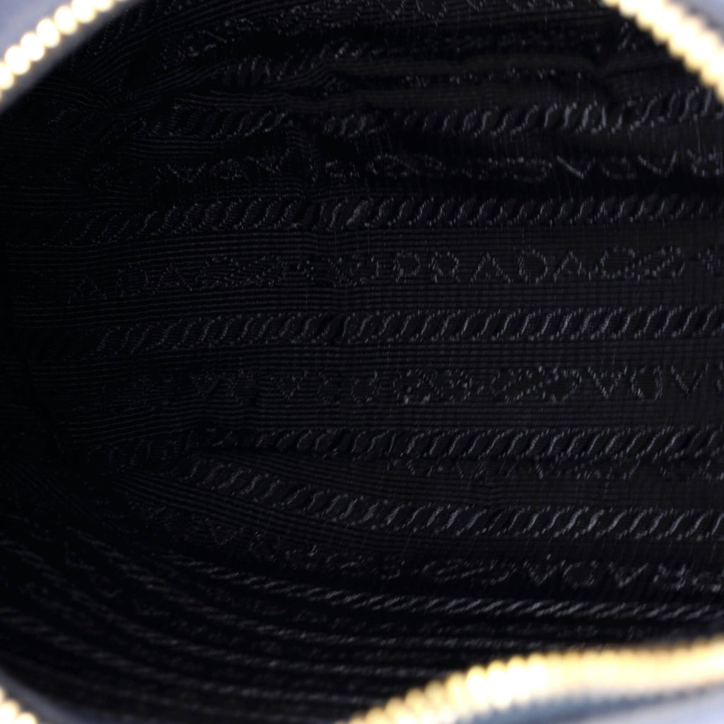Pre Owned Prada Dual Strap Messenger Vitello Daino