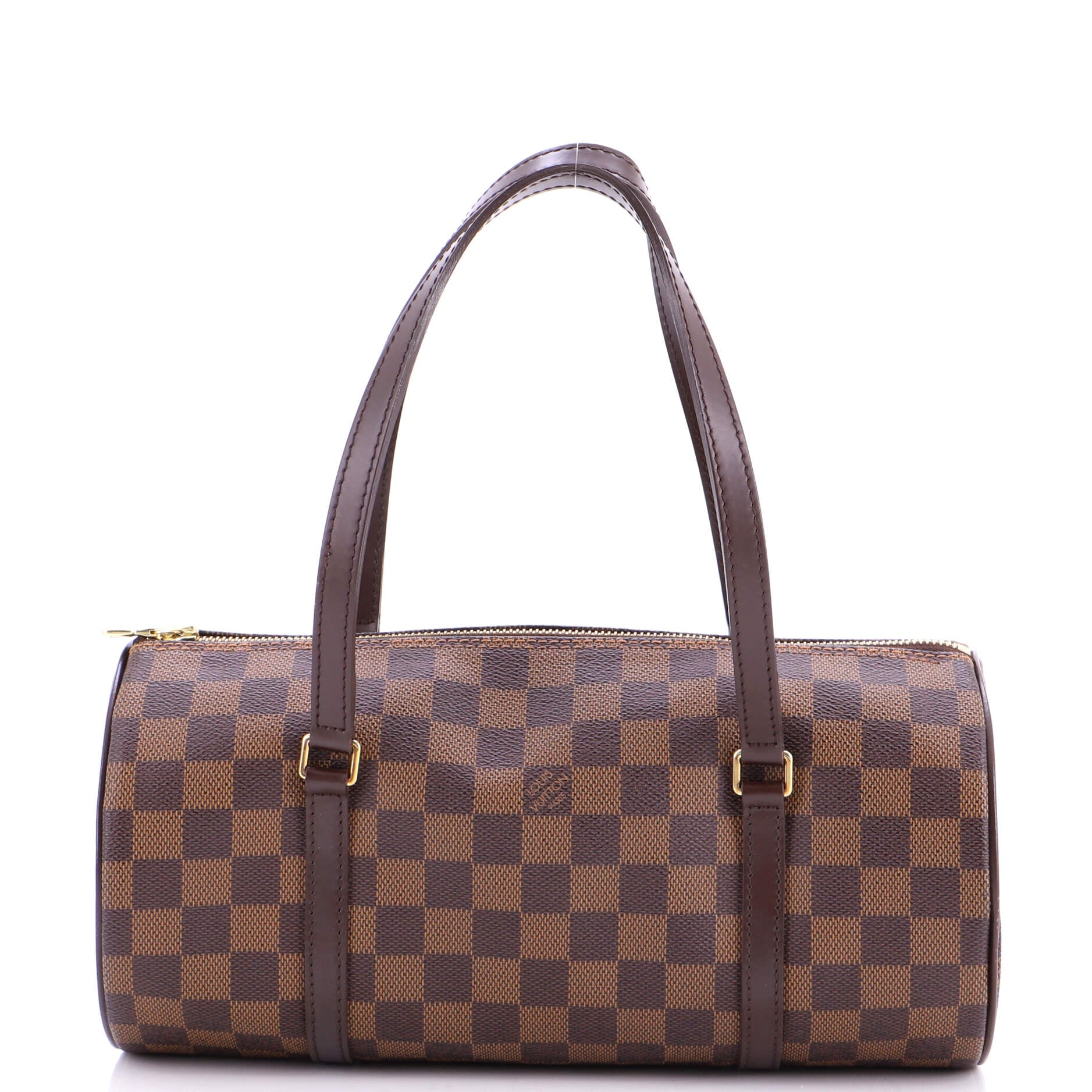 Pre Owned Louis Vuitton Papillon Handbag Damier 30