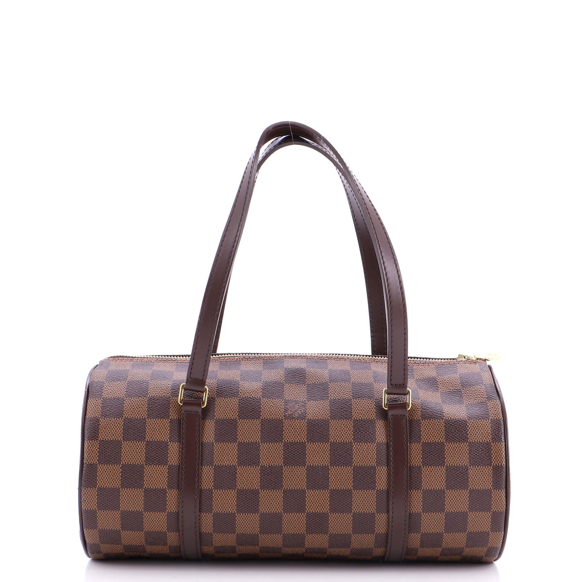 Pre Owned Louis Vuitton Papillon Handbag Damier 30