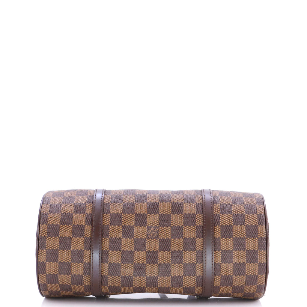 Pre Owned Louis Vuitton Papillon Handbag Damier 30