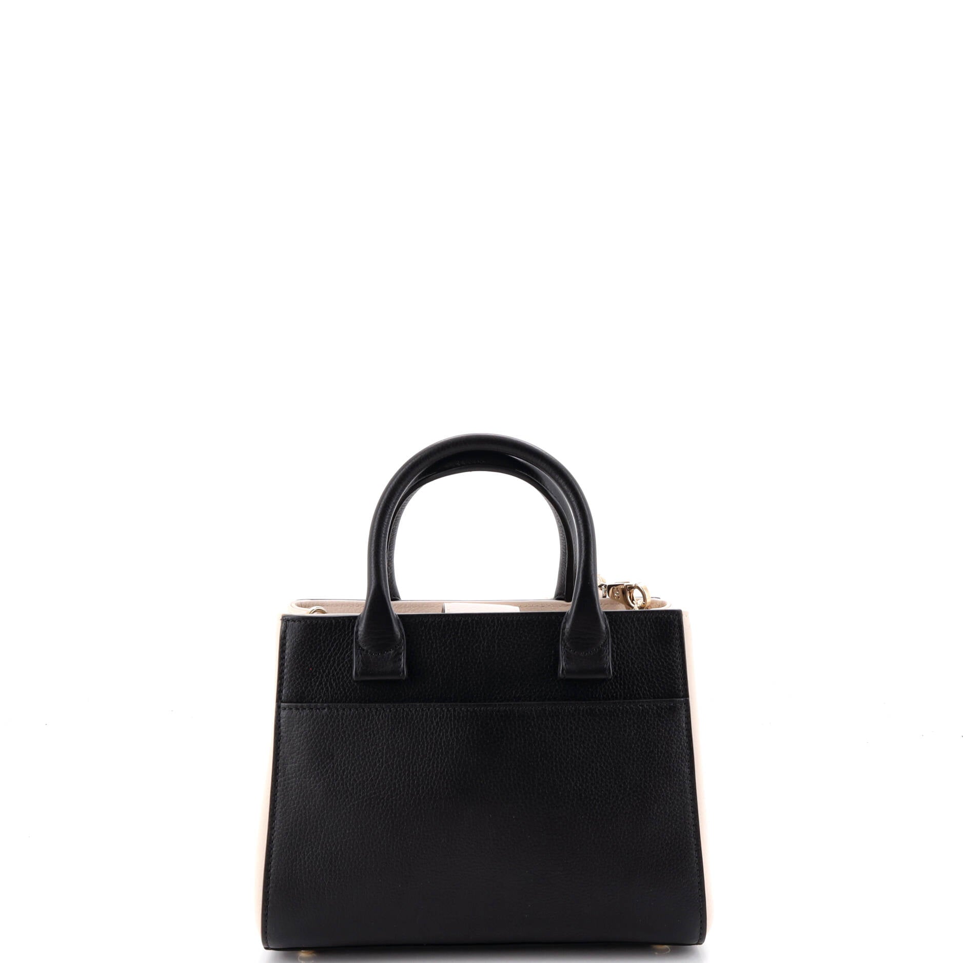 Pre Owned Chanel Neo Executive Tote Grained Calfskin Mini