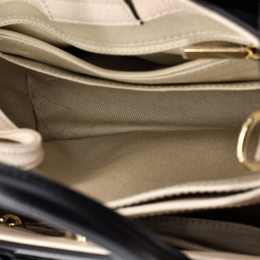 Pre Owned Chanel Neo Executive Tote Grained Calfskin Mini