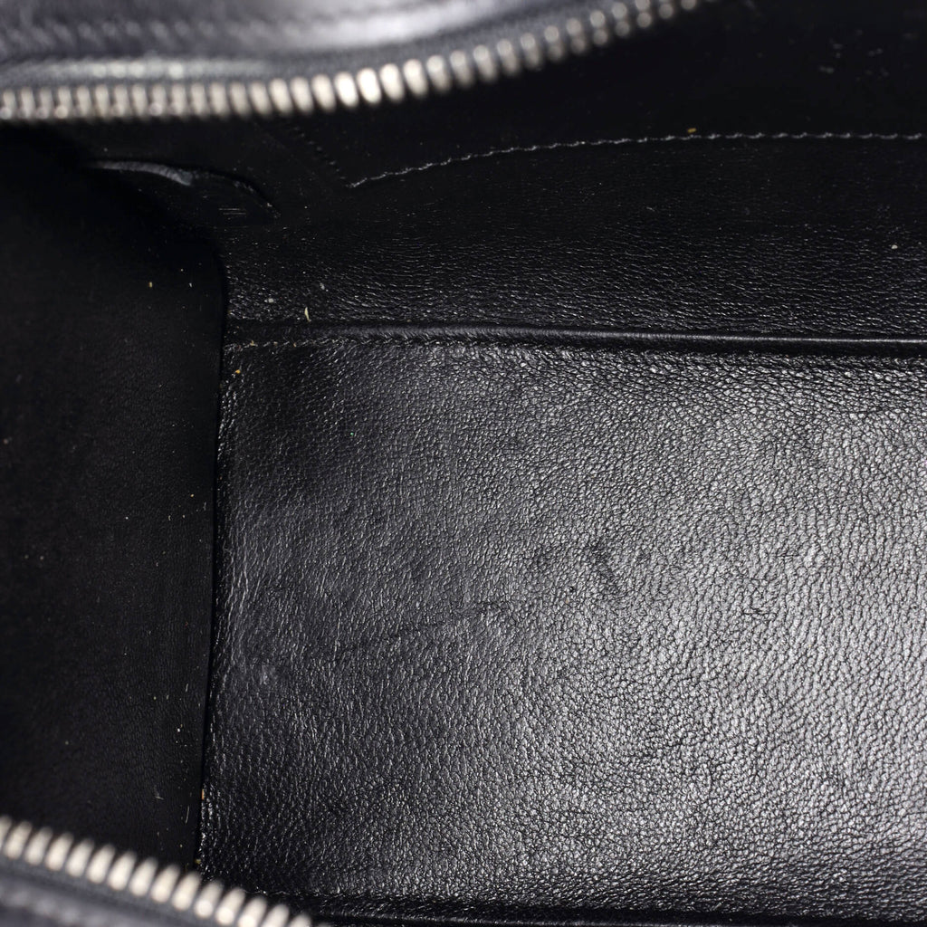 Pre Owned Celine Tricolor Luggage Bag Leather Nano