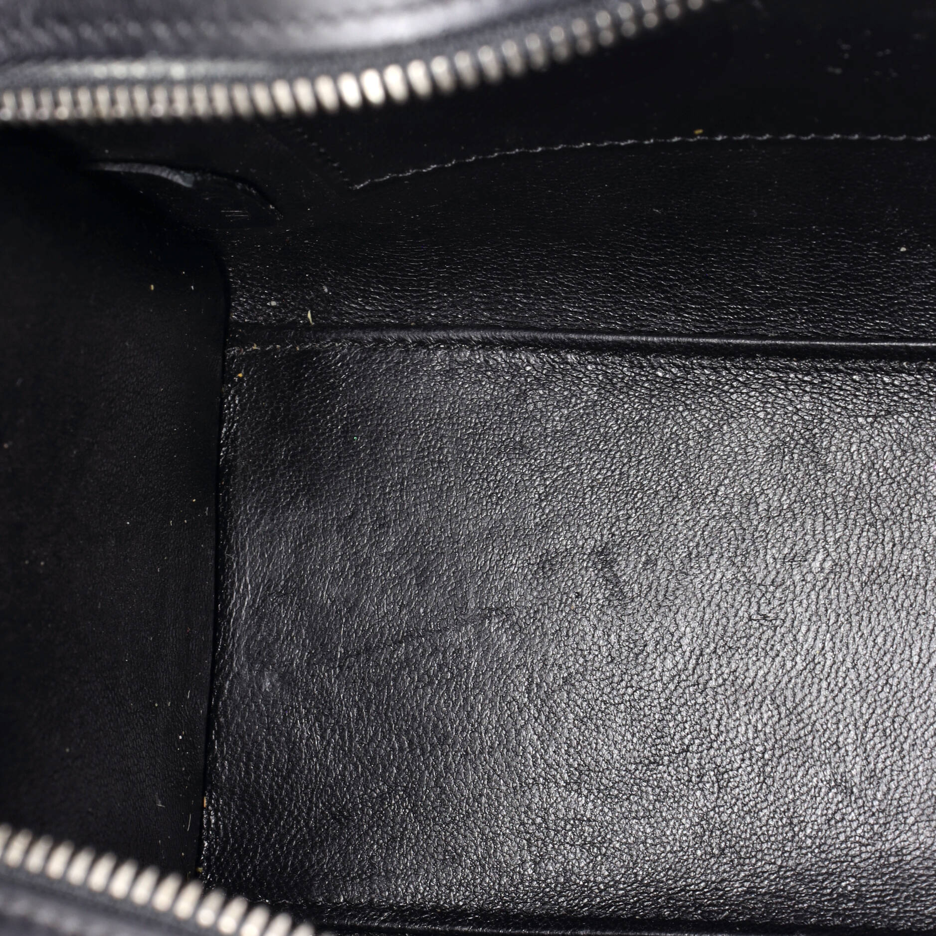 Pre Owned Celine Tricolor Luggage Bag Leather Nano