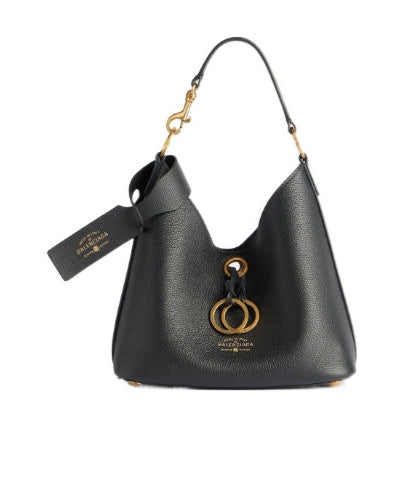 Pre Owned Balenciaga Small Carrie Grained Bag