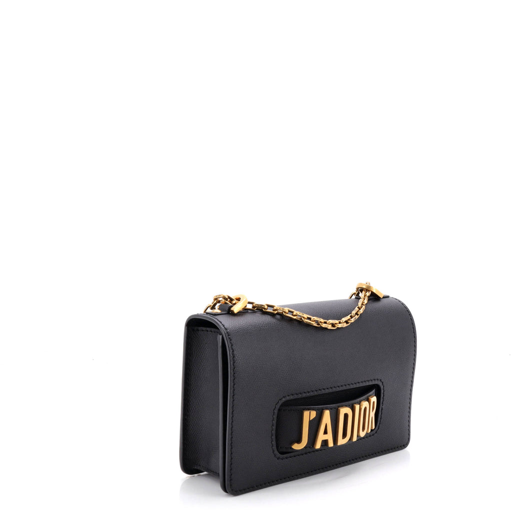 Pre Owned Christian Dior J'Adior Flap Bag Leather Medium