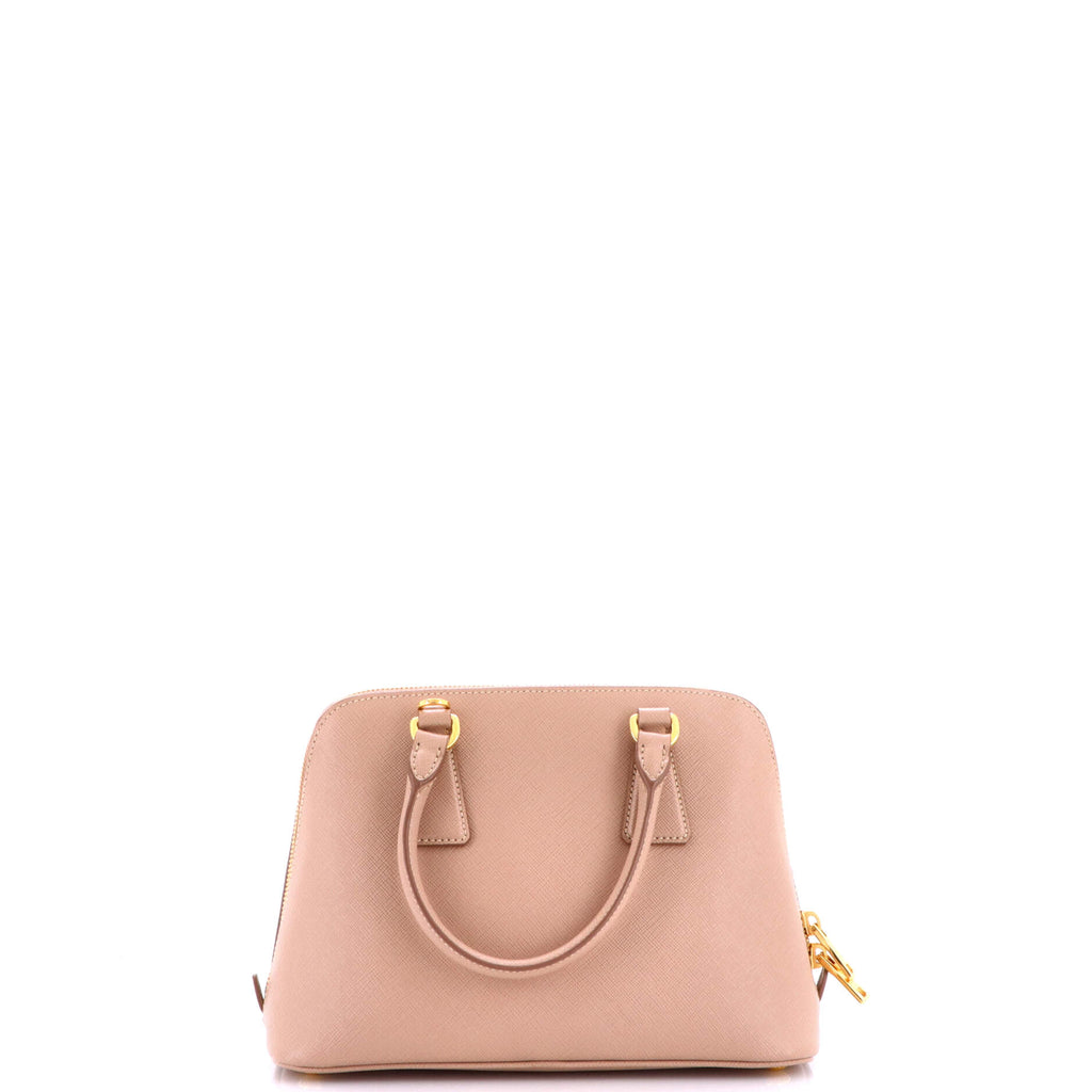 Pre Owned Prada Promenade Bag Saffiano Leather Small