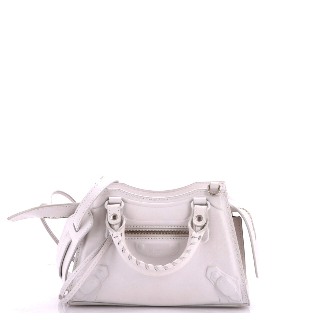 Pre Owned Balenciaga Neo Classic City Bag Leather Mini