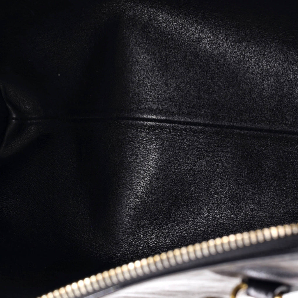 Pre Owned Louis Vuitton Lockit Chain Handbag Boudoir Leather