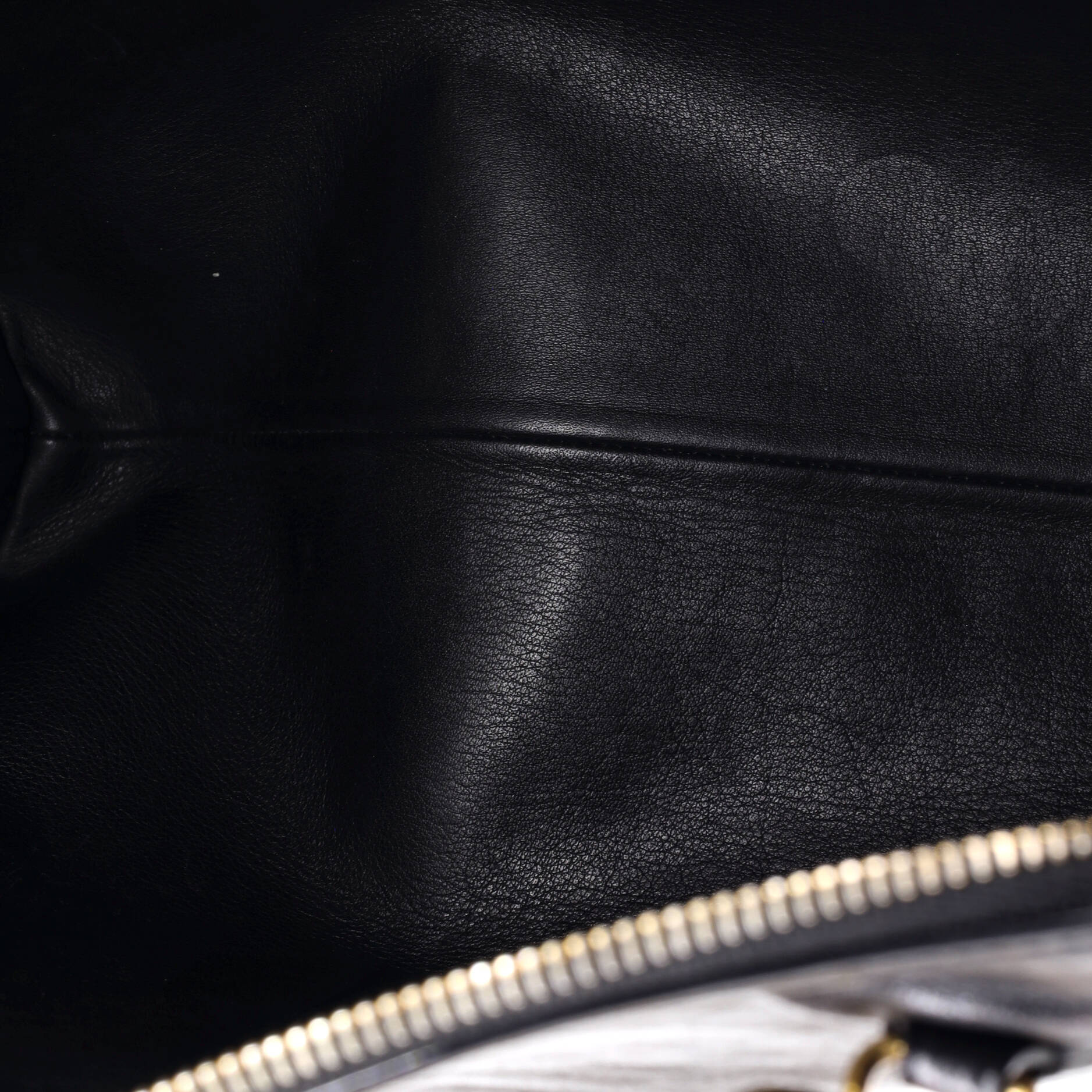 Pre Owned Louis Vuitton Lockit Chain Handbag Boudoir Leather