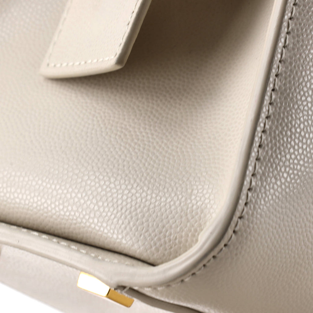 Pre Owned Saint Laurent Uptown Tote Leather Small