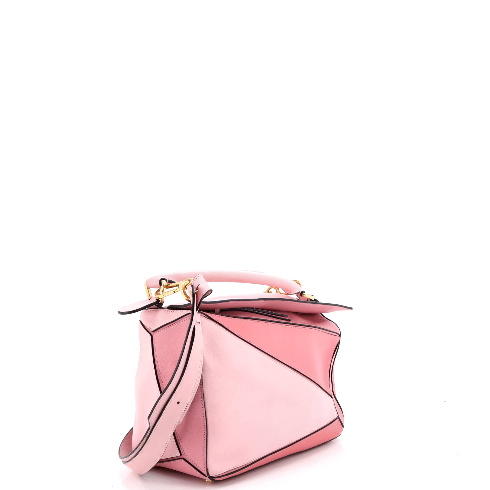 Pre Owned Loewe Puzzle Bag Leather Medium