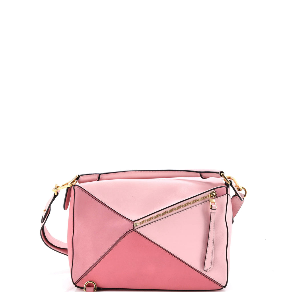 Pre Owned Loewe Puzzle Bag Leather Medium