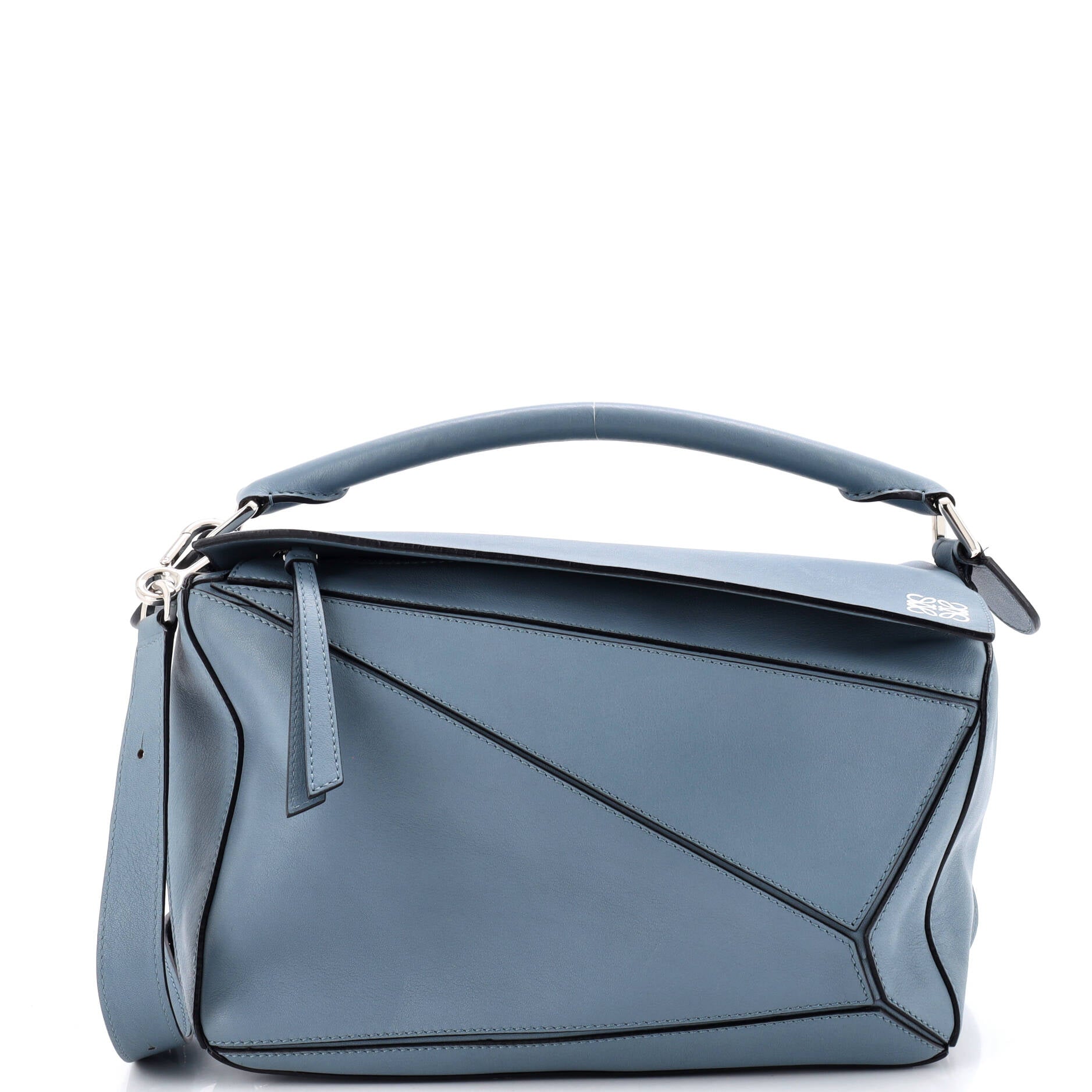 Pre Owned Loewe Puzzle Bag Leather Medium