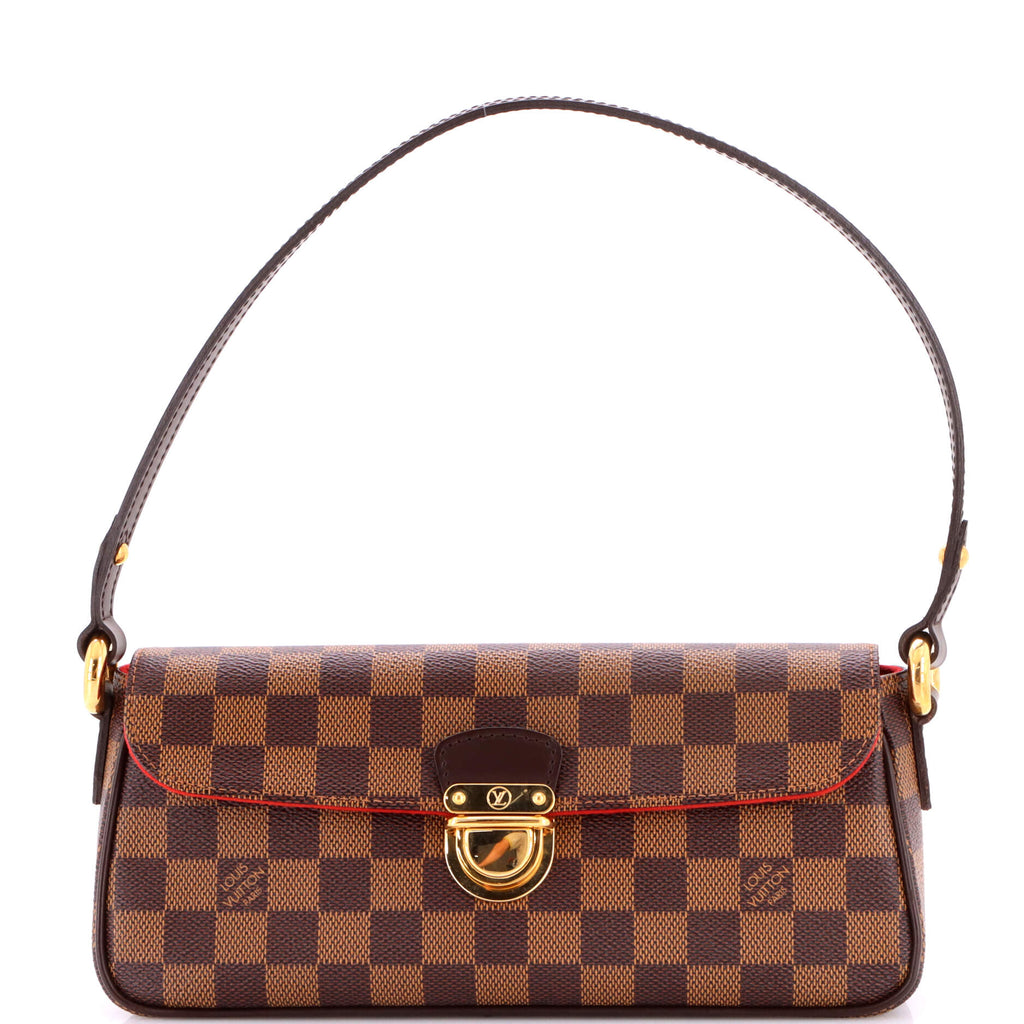 Pre Owned Louis Vuitton Ravello Handbag Damier PM