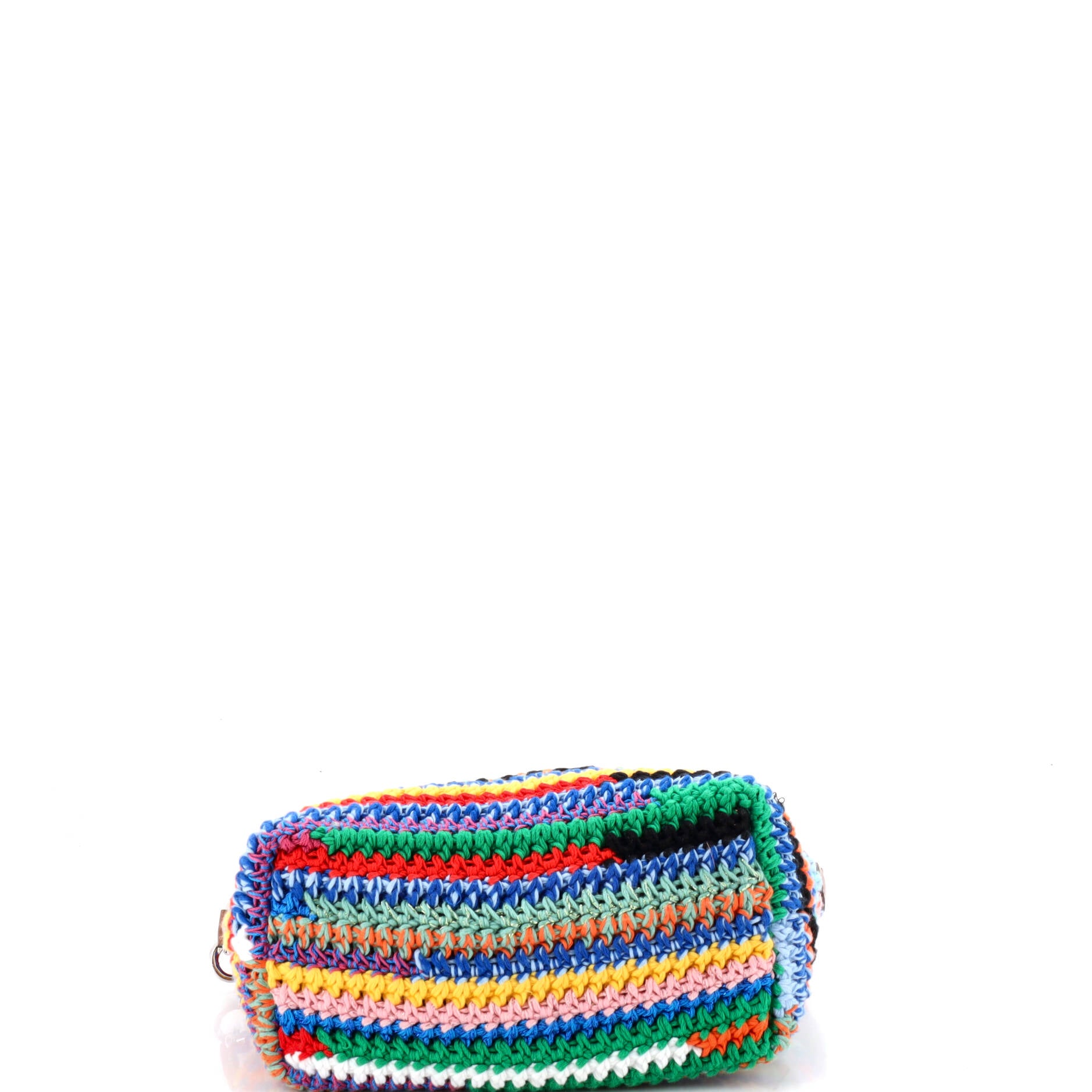 Pre Owned Miu Miu Logo Pouch Crochet