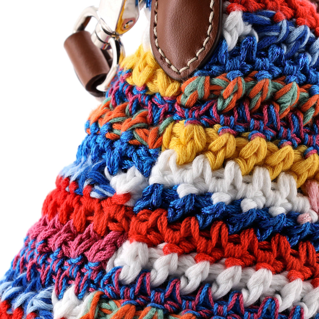 Pre Owned Miu Miu Logo Pouch Crochet