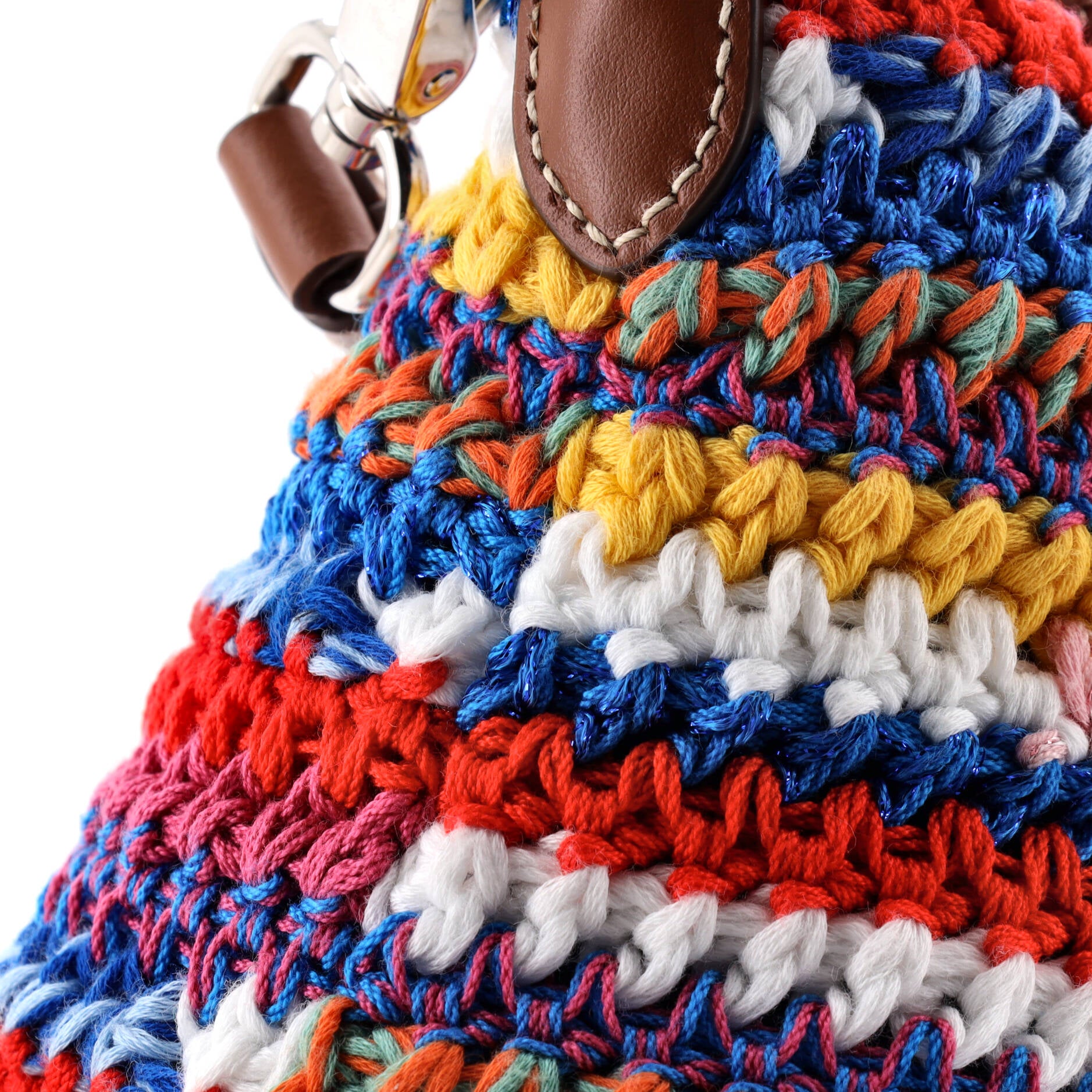 Pre Owned Miu Miu Logo Pouch Crochet