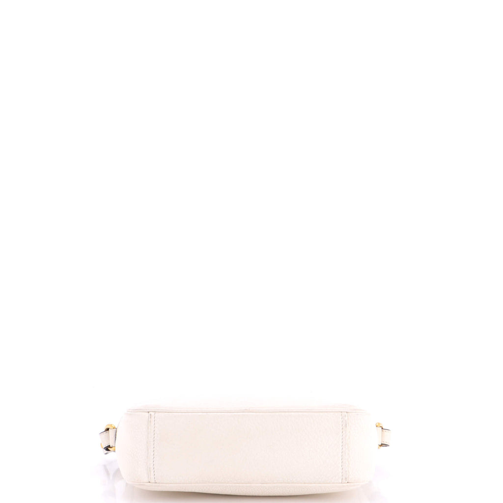 Pre Owned Prada Dual Strap Camera Bag Vitello Daino